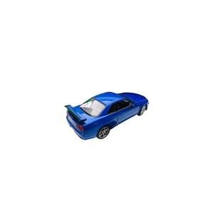 Welly Nissan Skyline GT-R (R34) Mavi 1/36 Model Araba