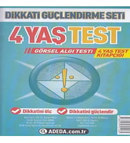 Dikkati Güçlendirme Seti 4 Yaş Test