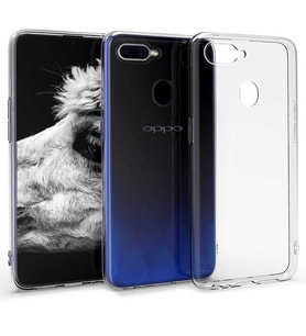 Oppo AX7 Uyumlu Kılıf Zore Süper Silikon Kapak (Renksiz)