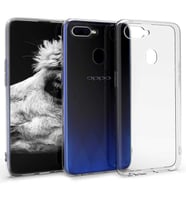 Oppo AX7 Uyumlu Kılıf Zore Süper Silikon Kapak (Renksiz)