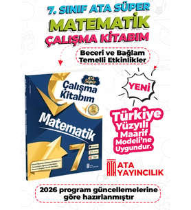 7. Sınıf Matematik Ata Süper Çalışma Kitabım Yeni