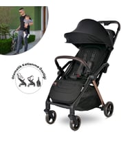 Lorelli Loret Otomatik Katlanan Kabin Boy Bebek Arabası - Black (Standart)
