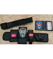 YAKIN KORUMA TESİSAT BEL KILIFI,(+),YAKIN KORUMA ROZETLİ CÜZDANI,(+),YAZISIZ PALASKA,TOPLAM (3-AD) URUN,SATIN-AL,SIVILE SATILMAZ.