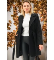 Z6778 DEWBERRY BAYAN KABAN-AÇIK SİYAH