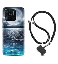 Xiaomi Poco X3 Pro M4 Pro X4 Pro C40 10C Kılıf Boyun Askılı Silikon Great Moon 1301