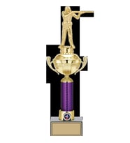 ODAK KUPA - Figürlü Kupalar - Atıcı Figürlü Kupalar FG-060 B - 43 cm