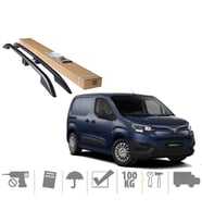 Toyota Proace City Maxi Van Üst Port Bagaj Tavan Çıtası Siyah 2019 Sonrası