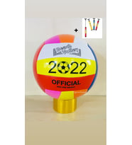 Dikişli Voleybol Topu Şişirme Pompası Hediyeli (Kırmızı)