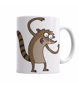 Regular Show   rickboy Kupa Bardak Porselen