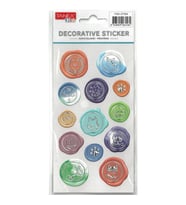 TANEX KIDS TNX-27104 DEKORATİF ETİKETLER - PUFFY EVCİL HAYVANLAR SERİSİ STICKER