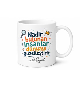 İsme Özel Nadir Bulunan Yazılı Komik Kupa Bardak Esprili Hediye
