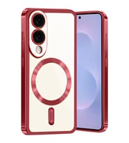 Galaxy S25 Edge Kross Magneticsafe Kapak - Kırmızı