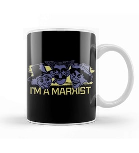 Marx Brothers I'm a Marxist Kupa Bardak Porselen