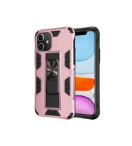 Apple iPhone 11 Uyumlu Kılıf Zore Volve Kapak (Rose Gold Altın)