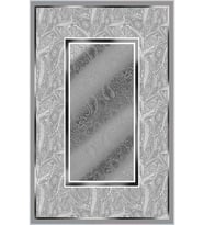 Eliana Home Baskılı, Yıkanabilir Kaymaz Taban Salon Halısı LNA0034-SD1024 100x150 cm (Gri)