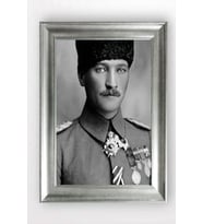 Gümüş Çerçeveli Atatürk Tablo cv935
