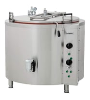 Öztiryakiler İndirekt Elektrikli Kaynatma Tenceresi, Silindirik Kazanlı, 500 Lt, Sabit Model, Oteı 500