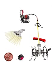 ROYAL DAFU TURBO MOTORLU SIRT TIRPAN ÇAPALAMA MAKİNESİ 24 TIRNAKLI ZEYTİN HASAT APARATLI