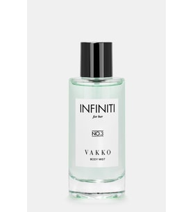 Vakko Infiniti For Her No.3 100 Ml Vücut Spreyi (Şeffaf)