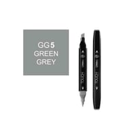 TOUCH TWIN GG5 ÇİFT UÇLU MARKER GREEN GREY