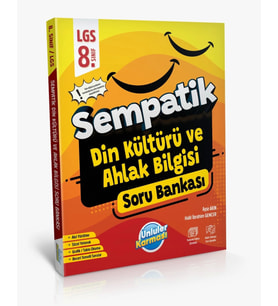 ÜNLÜLER KARMASI Sempatik 8. Sınıf Din Kültürü ve Ahlak Bilgisi Soru Bankası