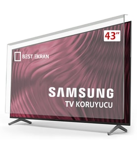 SAMSUNG 43TU7000 TV EKRAN KORUYUCU - Samsung 43" inç 108 cm Tv Koruyucu