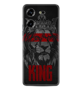 Tecno Pova 5 Kılıf Resimli Desenli Silikon Platinium Series King 1894