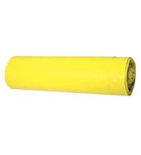 Endüstriyel Çöp Poşeti Jumbo Boy Sarı 350G 10 Adet