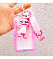 Stich Silikon Anahtralık Kartlık