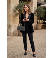 Elit PM37619 Kadın Taşlı Abiye Çanta Siyah