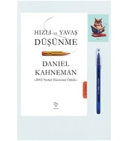 Hızlı ve Yavaş Düşünme - Daniel Kahneman - Varlık Yayınları - Pensan Büro Mavi Tükenmez Kalem