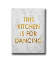 This Kıtchen İs For Danching Canvas Tablo MİND211
