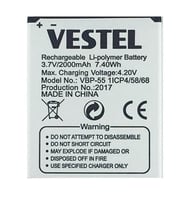 Vestel Venüs 5.5 Pil Batarya 5.5X 5.5V Vbp-55 İthal
