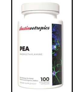 Austinootropics PEA Phenylethylamine 100 Capsul.Made ın Usa (Renksiz)