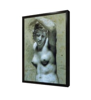 Bust Of Female Nude Çerçeveli Mdf Tablo