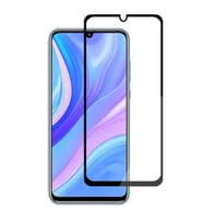 Realme C21Y Uyumlu Ön Koruma Temperli Cam Ekran Koruyucu (Siyah)