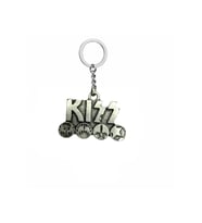 KISS Rock Metal Grup Logolu Anahtarlık – Unisex Aksesuar