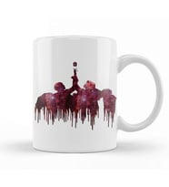 Bts Fake Love Melting Silhouette Black Army Kpop 02 Kupa Bardak Porselen