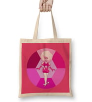 Pink Diamond Bez Çanta Uzun Saplı
