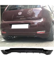 Fiat Punto Evo Arka Ek Plastik Siyah Difüzör 2009 2010 2011 2012 Arka-bodykit-ek-karlık