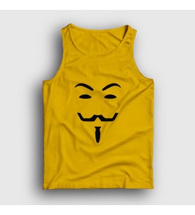 Presmono Unisex Sarı Mask Film V For Vendetta Atlet 255908tt (Sarı)