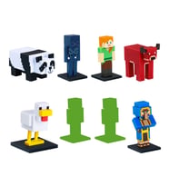 Minecraft 3D Toppeez 8'li Deluxe Figür Seti Seri 2 Model 1