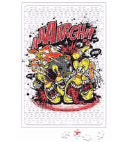 Arrgh Boliche Cartoon Puzzle 240 Parça Yapboz