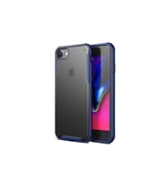 Apple iPhone SE 2020 Uyumlu Kılıf Zore Volks Kapak (Lacivert)