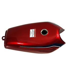 Mondial Agk125 Delta Benzin Deposu Kırmızı