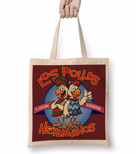 Los Pollos Hermanos Bez Çanta Uzun Saplı