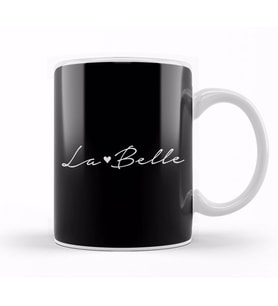 La Belle Slogan Kupa Bardak Porselen