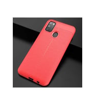 Samsung Galaxy M30S Uyumlu Kılıf Zore Niss Silikon Kapak (Kırmızı)