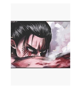 Fallen Angel Eren Yeager Minimalist Tablo Ahşap Poster Dekoratif Kod641
