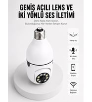 Akıllı Güvenlik Kamerası Full Hd Görüntü Ve Gece Görüş Özellikli Yeni Nesil